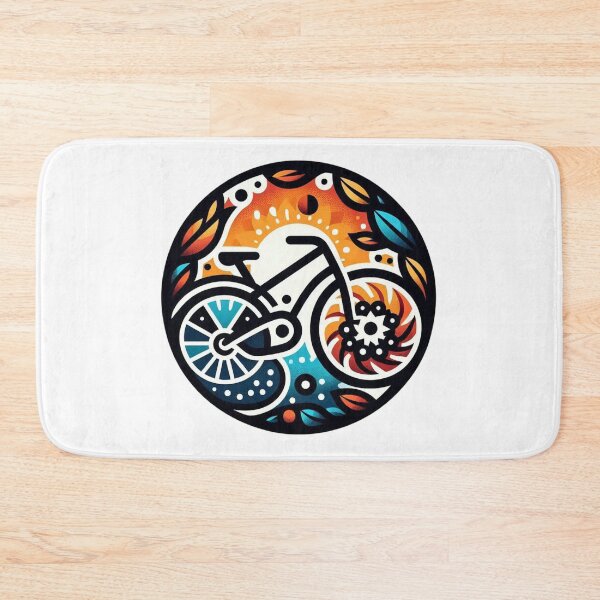 Artikelvorschau, Fahrrad-Radfahrer-Logo entworfen und verkauft von countrymouse.