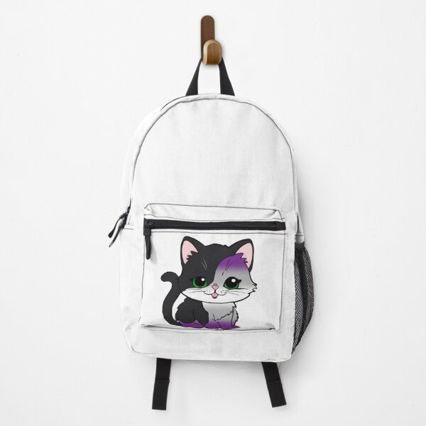 Item preview, Kawaii Graysexual Cat – Graysexual Pride Cute Design designed and sold by Travelslightly.