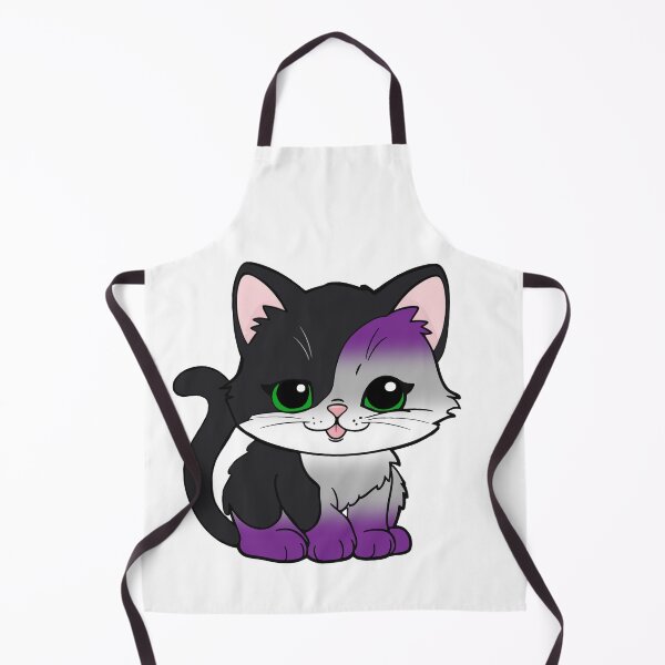 Item preview, Kawaii Graysexual Cat – Graysexual Pride Cute Design designed and sold by Travelslightly.