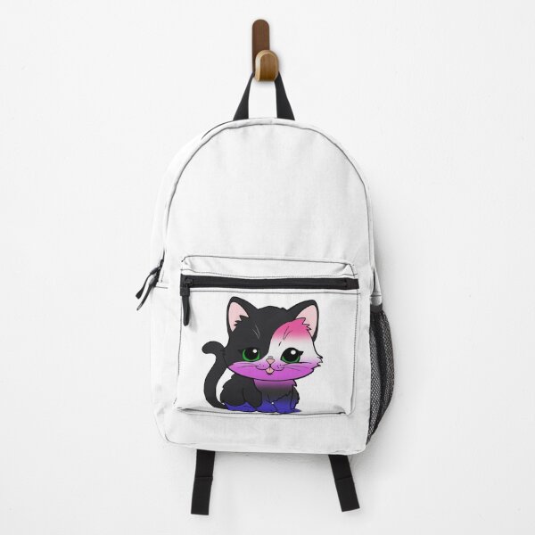 Item preview, Kawaii Genderfluid Cat – Genderfluid Pride Cute Design designed and sold by Travelslightly.