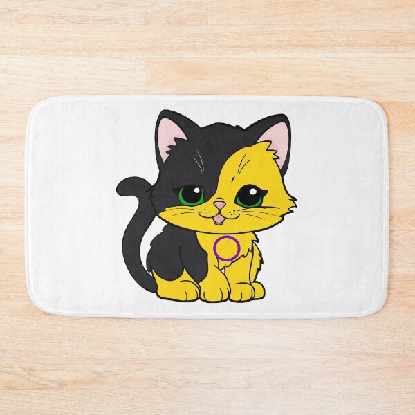 Item preview, Kawaii Intersex Cat – Intersex Pride Cute Design designed and sold by Travelslightly.
