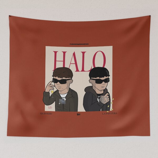 Item preview, HALO - Quevedo ft. La Pantera Drawing designed and sold by RubenGaldona.