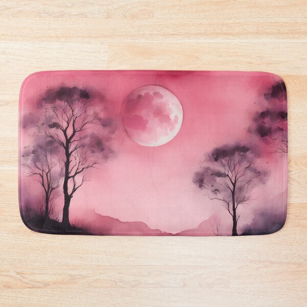 Item preview, Pink Full Moon Forest designed and sold by CalmnessbyChoice.