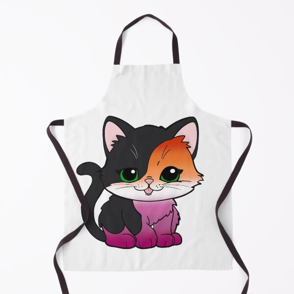 Artikelvorschau, Kawaii Lesbenkatze – Süßes Design mit lesbischem Stolz entworfen und verkauft von Travelslightly.