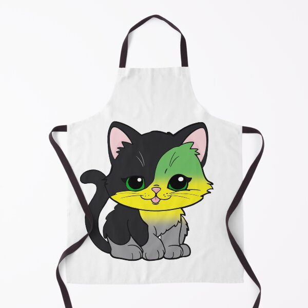 Item preview, Kawaii Lithromantic Cat – Lithromantic Pride Cute Design designed and sold by Travelslightly.