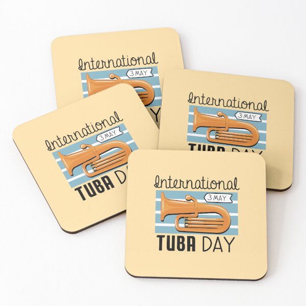 Item preview, 3 May International Tuba Day - Wacky Holidays designed and sold by ChemicalXShop.