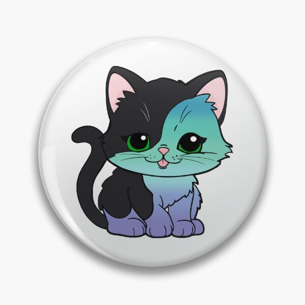 Item preview, Kawaii Neptunic Cat – Neptunic Pride Cute Design designed and sold by Travelslightly.