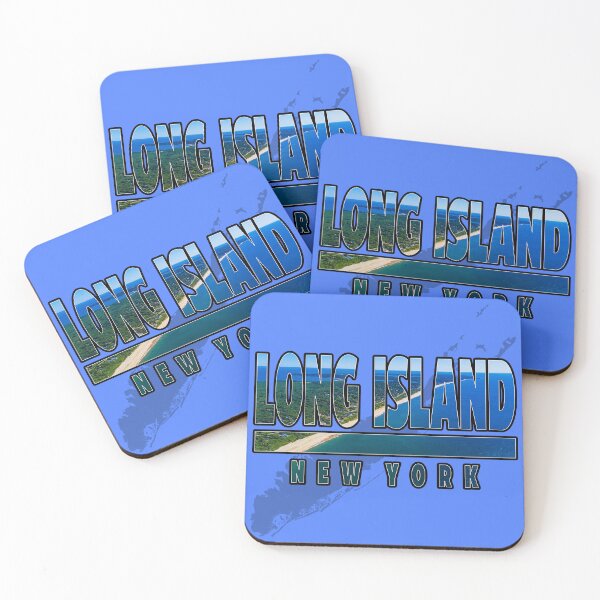 Item preview, Long Island New York Beach With State Outline designed and sold by JamesLimborg.