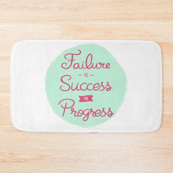Item preview, Failure is success in progress - motivational classic 1 designed and sold by Sam-DesignMart.