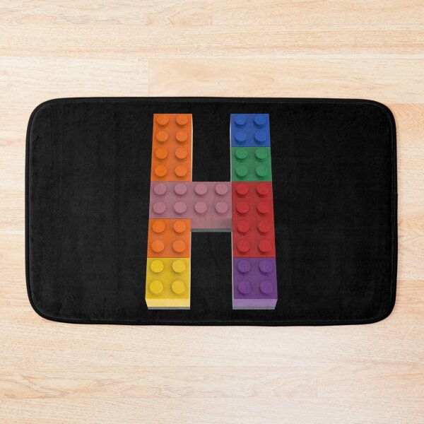 Item preview, Letter H brick tee for all Master Builders designed and sold by Brickification.
