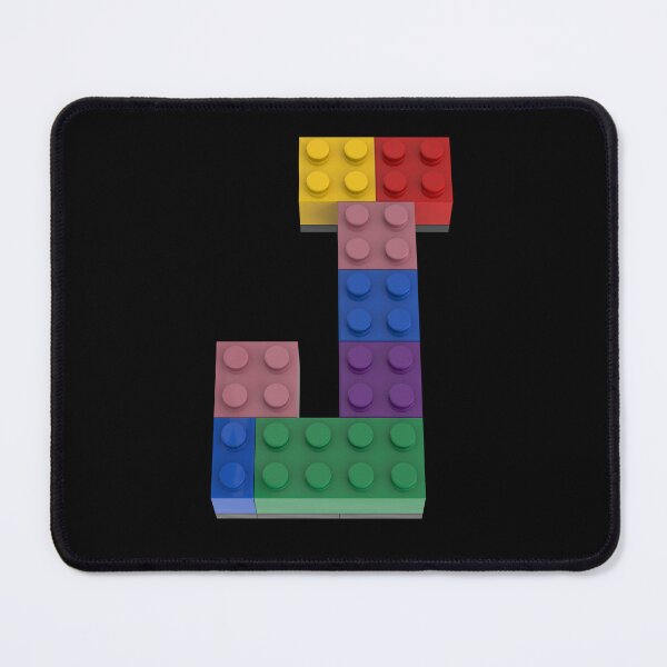 Item preview, Letter J brick tee for all Master Builders designed and sold by Brickification.