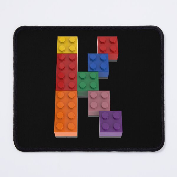 Item preview, Letter K brick tee for all Master Builders designed and sold by Brickification.