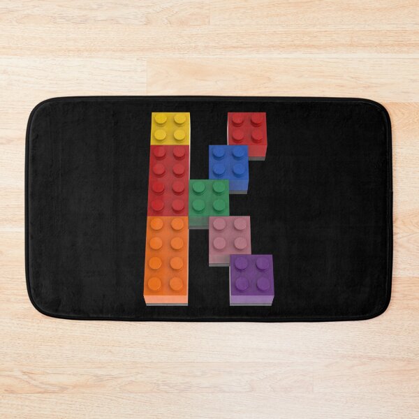 Item preview, Letter K brick tee for all Master Builders designed and sold by Brickification.