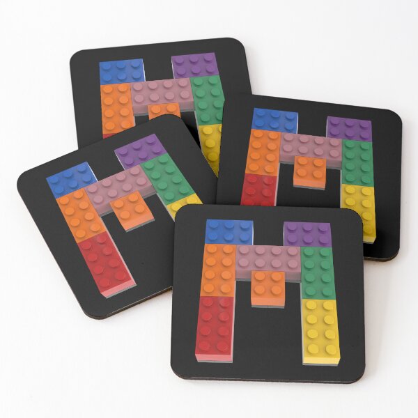 Item preview, Letter M brick tee for all Master Builders designed and sold by Brickification.