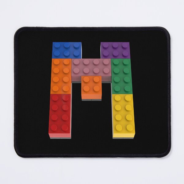 Item preview, Letter M brick tee for all Master Builders designed and sold by Brickification.