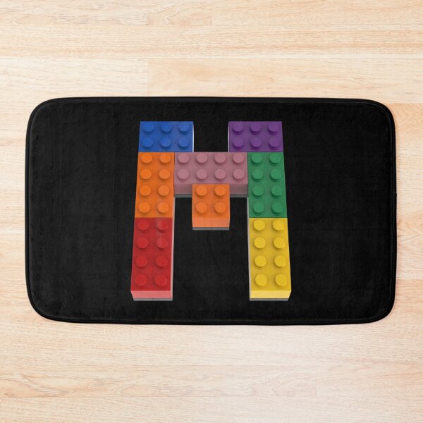 Item preview, Letter M brick tee for all Master Builders designed and sold by Brickification.