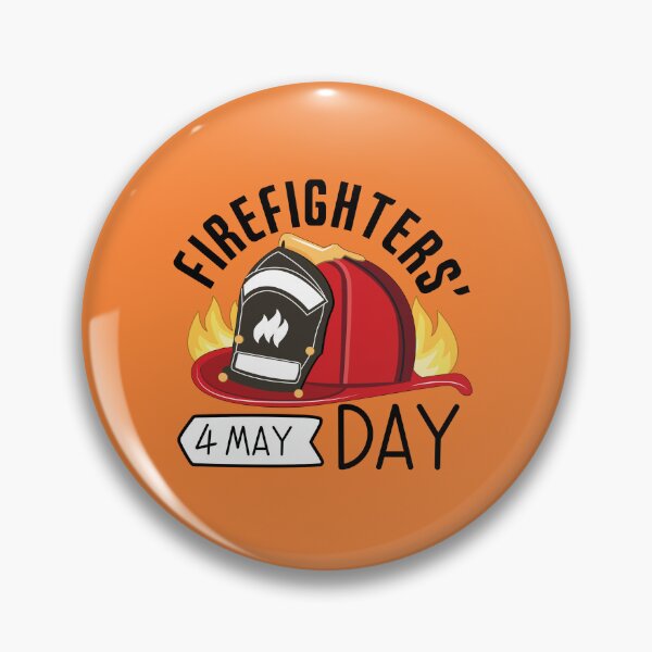 Item preview, 4 May Firefighters' Day - Wacky Holidays designed and sold by ChemicalXShop.