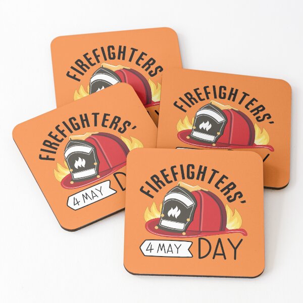 Item preview, 4 May Firefighters' Day - Wacky Holidays designed and sold by ChemicalXShop.
