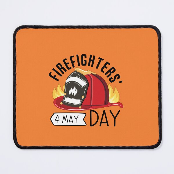 Item preview, 4 May Firefighters' Day - Wacky Holidays designed and sold by ChemicalXShop.