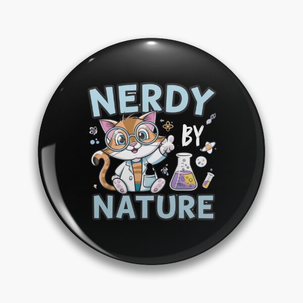 Item preview, Cartoon Cat Style – Nerdy by Nature Funny Nerdy Gifts designed and sold by StemMerch247.