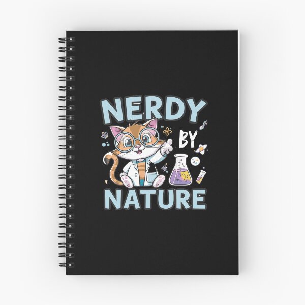 Item preview, Cartoon Cat Style – Nerdy by Nature Funny Nerdy Gifts designed and sold by StemMerch247.