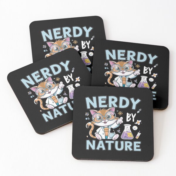 Item preview, Cartoon Cat Style – Nerdy by Nature Funny Nerdy Gifts designed and sold by StemMerch247.