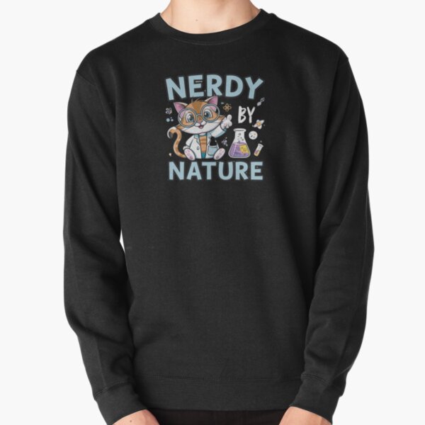 Item preview, Cartoon Cat Style – Nerdy by Nature Funny Nerdy Gifts designed and sold by StemMerch247.
