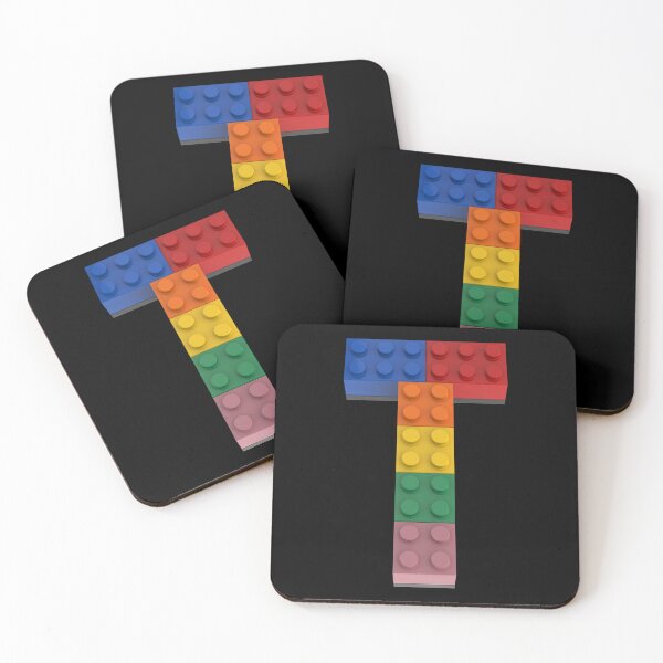 Item preview, Letter T brick tee for all Master Builders designed and sold by Brickification.