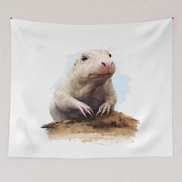Item preview, Naked mole rat designed and sold by DerSenat.