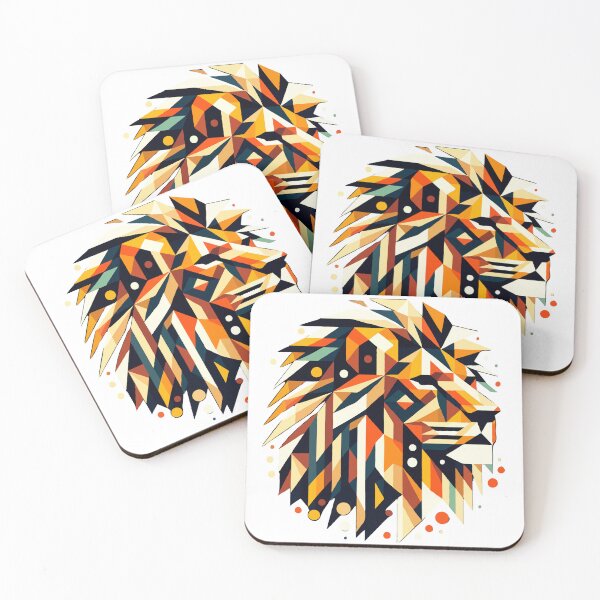 Item preview, Geometric Lion Art designed and sold by houta.
