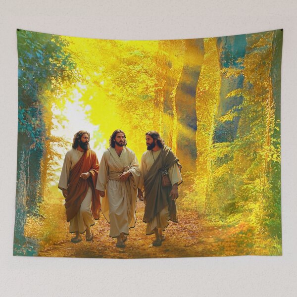 Item preview, The Road to Emmaus – A Divine Encounter designed and sold by Sanctum Icons.