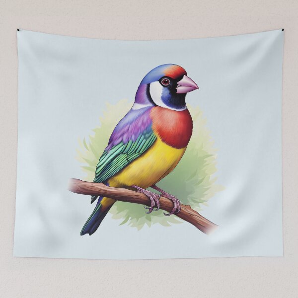 Item preview, Gouldian Finch bird designed and sold by DerSenat.