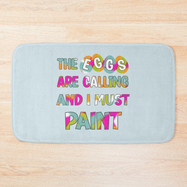 Item preview, The eggs are calling and I must paint funny Easter designed and sold by mariya-ivanova.