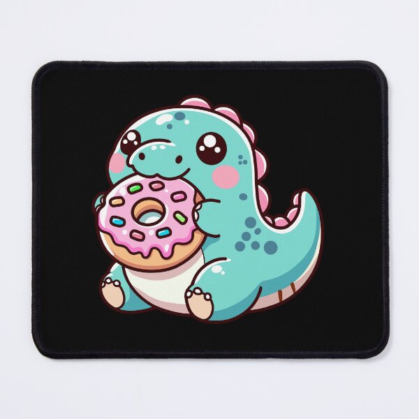 Item preview, Dino with donut designed and sold by Delidream.