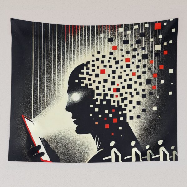 Item preview, Digital Disintegration designed and sold by 3 Cans.
