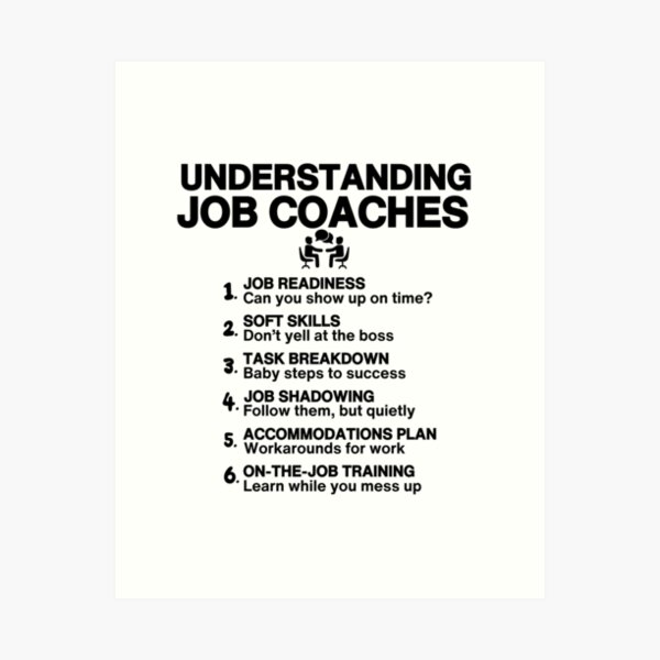 Item preview, Job Coaches Decoded: Workplace Wisdom Made Funny designed and sold by MDiStudio.