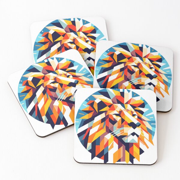 Item preview, Geometric Lion Illustration designed and sold by houta.