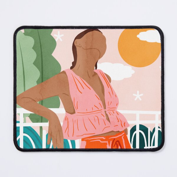 Item preview, Just Another Warm Day, Sun Soaked Relaxation Chill Vibes, Modern Summer Time, Cozy Afternoon Pastel Tones designed and sold by Kintsugi99.