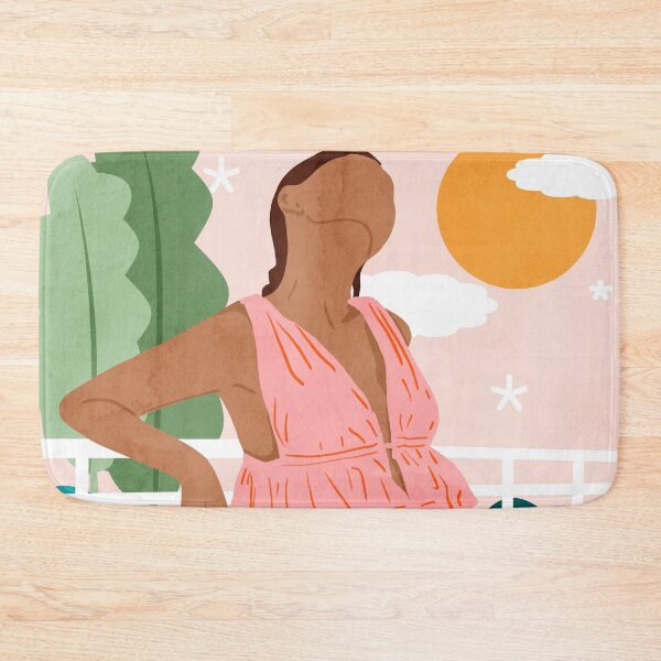 Item preview, Just Another Warm Day, Sun Soaked Relaxation Chill Vibes, Modern Summer Time, Cozy Afternoon Pastel Tones designed and sold by Kintsugi99.