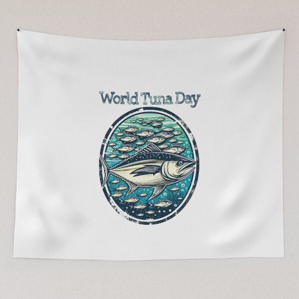 Item preview, World Tuna Day designed and sold by AlchemyColor.