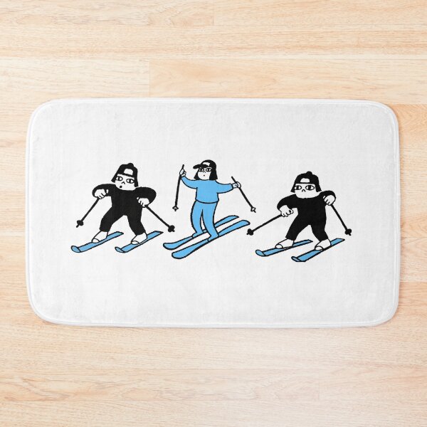 Item preview, Cool Skiing Trio – Stylish Winter Sports designed and sold by zzz888.