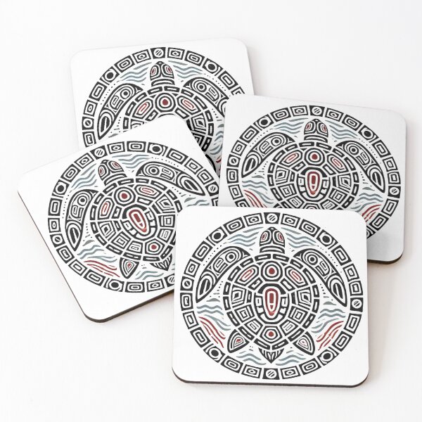 Item preview, Haida-Style Sea Turtle Design designed and sold by nbg2012.