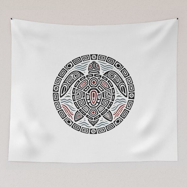 Item preview, Haida-Style Sea Turtle Design designed and sold by nbg2012.