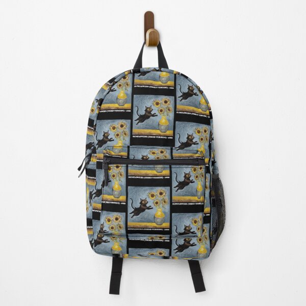 Item preview, Sunflowers Cat Meme Art Graphic designed and sold by Blok45.