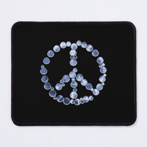 Item preview, Serene Blue Tie-Dye Peace Art designed and sold by Zakrytos ★★★★★.