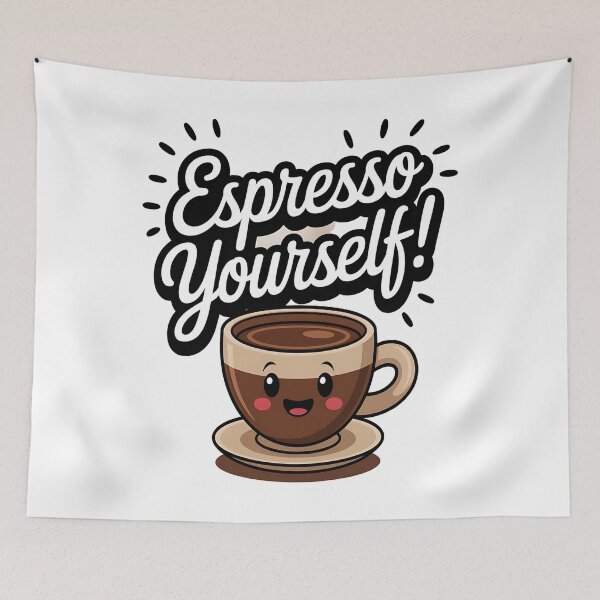 Item preview, Espresso yourself - I'm lovin' coffee - Coffee moments - Coffee for all - A coffee is forever - Worship coffee - The more coffee the better - Coffee is forever designed and sold by JansenGS.