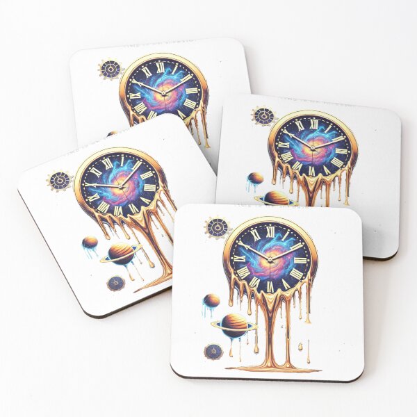 Item preview, Time is an illusion, clock, mixed colours  designed and sold by B-M-Store.