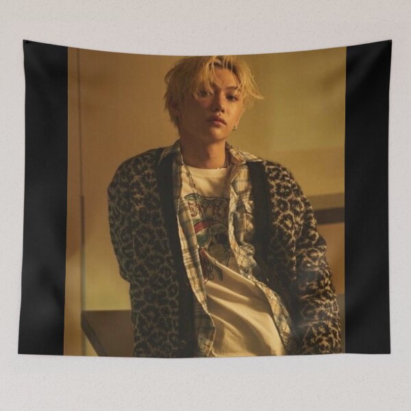 Item preview, Lee Felix Rizz caliente sexy vibraciones novio material Stray Kids SKZ Kpop grupo de chicos cartel caliente sesión de fotos designed and sold by Kpop-Noona.