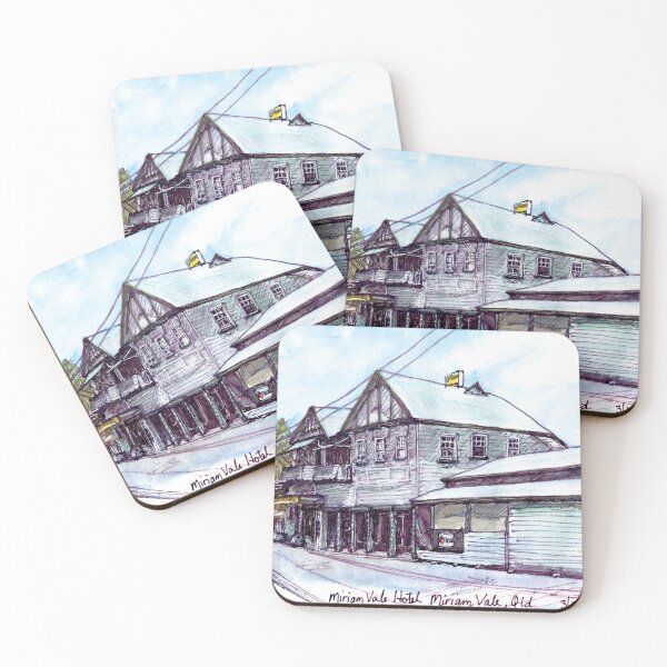 Item preview, Australian Scene - Miriam Vale Hotel, Miriam Vale, Qld, Aus. designed and sold by Anne Huth.