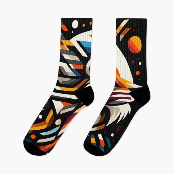 Item preview, Abstract Geometric Lion Art designed and sold by houta.